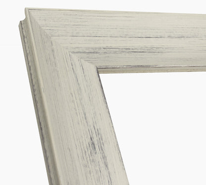 299.920 cadre en bois blanc avec fond marron mesure de profil 70x33 mm Lombarda cornici S.n.c.