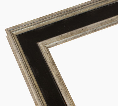 Custom wooden silver frame 340.8602