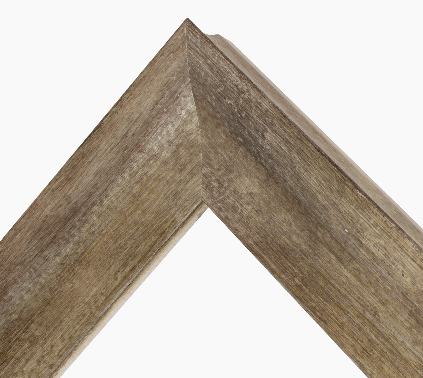 345.231 Holzrahmen mit alten Silberblattprofil Messung 60x45 mm