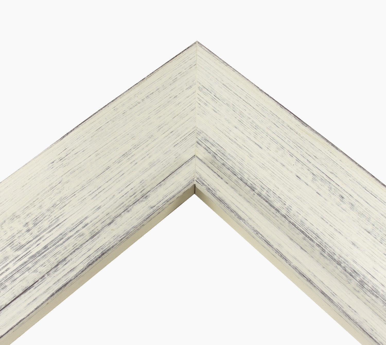 448.920 cadre en bois blanc avec fond marron mesure de profil 80x45 mm Lombarda cornici S.n.c.