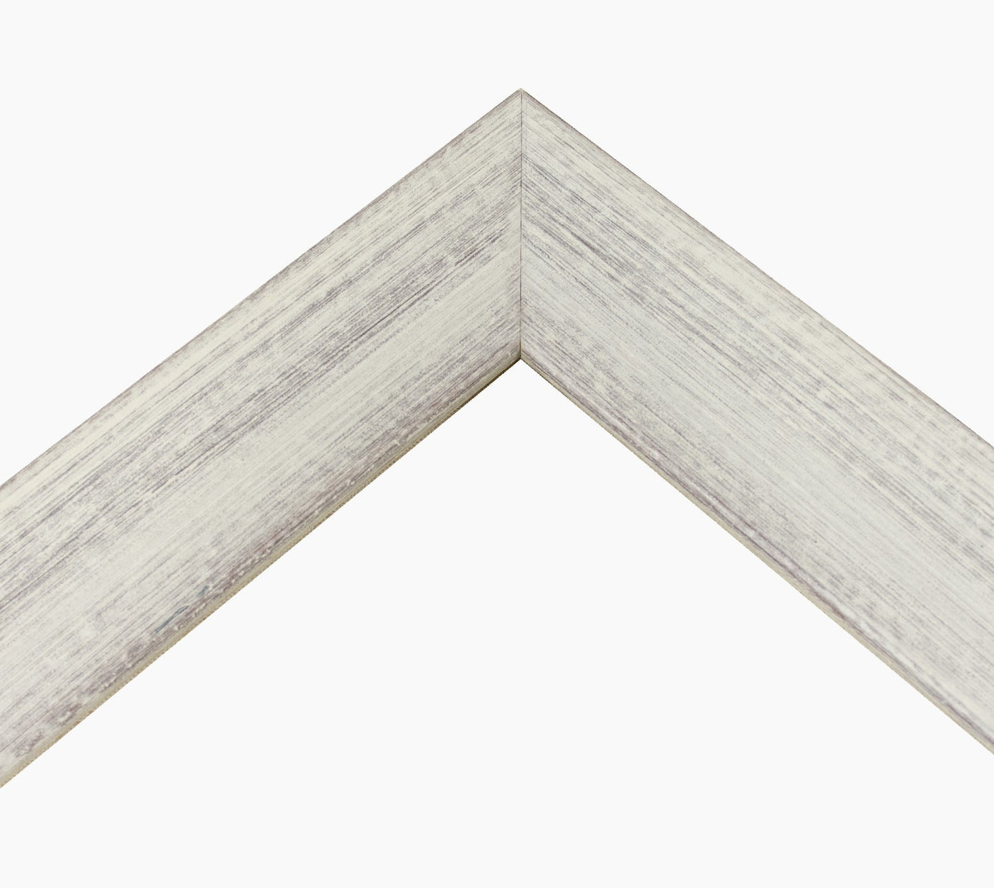 550.920 cadre en bois blanc avec fond marron mesure de profil 54x32 mm Lombarda cornici S.n.c.