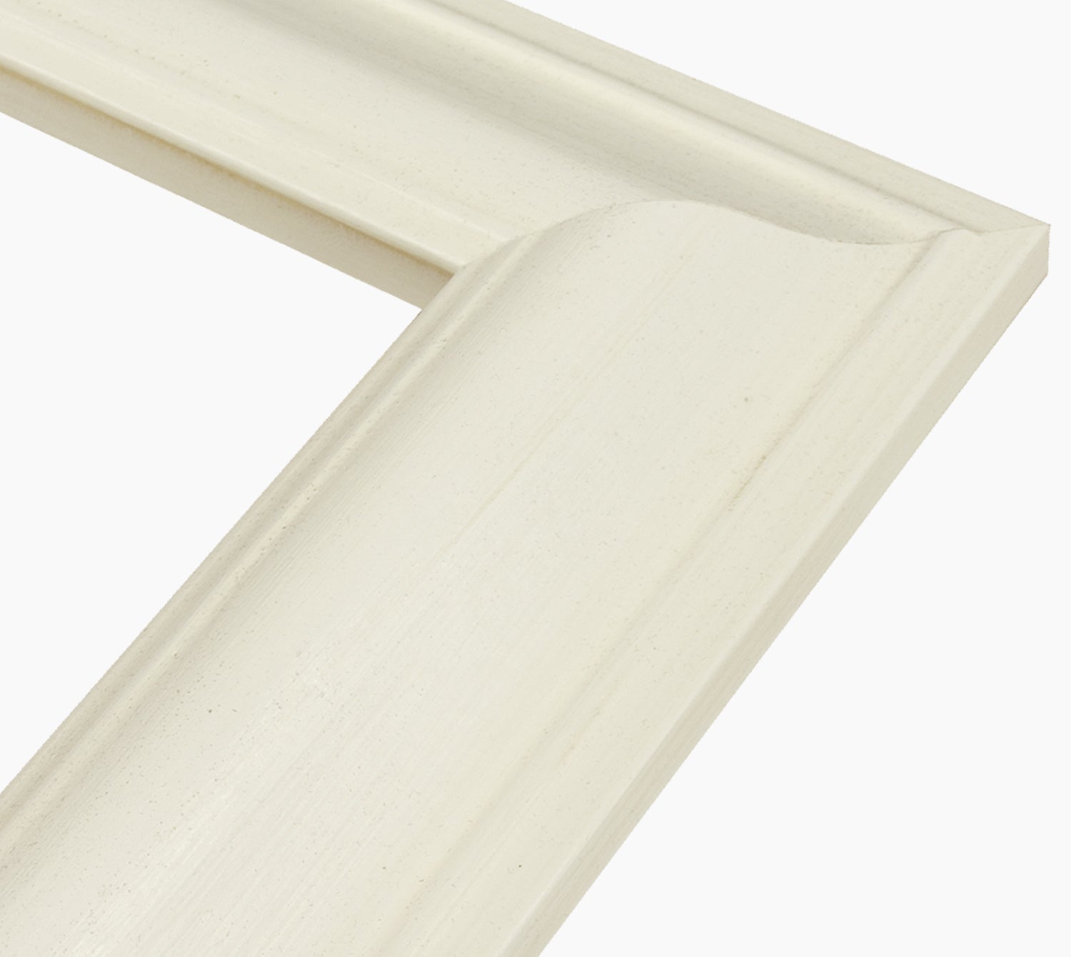 628.899 cadre en bois blanc avec de la cire mesure de profil 60x37 mm Lombarda cornici S.n.c.